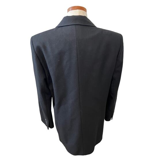 Vintage Giorgio Sant Angelo oversized black blazer - Picture 4 of 7